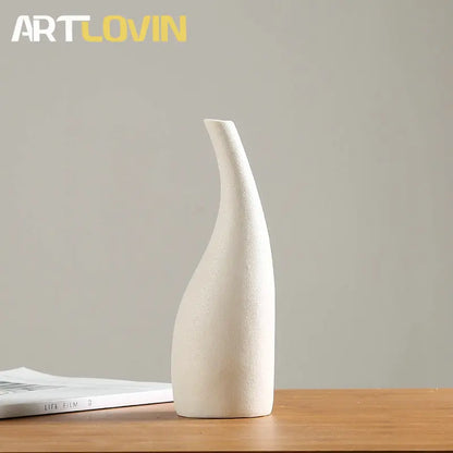 Decorbites™ Japanische Stil Keramikvasen für moderne Heimdekoration und künstliche Blumen