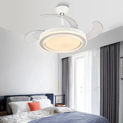 Decorbites™ Kupfer-Deckenventilator-Lampen mit Fernbedienung 36/42 Zoll Goldene Ventilatorlampen