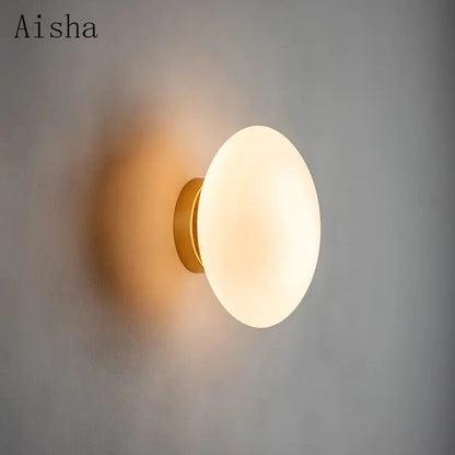 Decorbites™ Goldene Glas-Kugellampen Wandlampen für moderne Heimdekoration