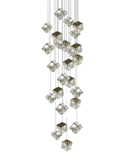 Decorbites™ Kristall Moderne Kronleuchter für Wohnzimmer Luxus-Loft LED-Beleuchtung Treppenhaus-Kronleuchter