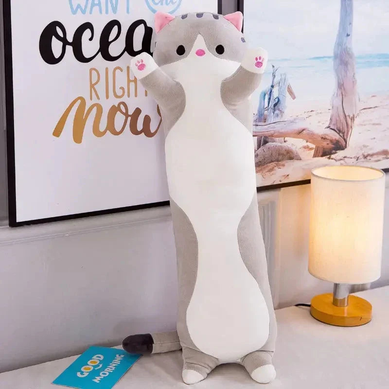 DecorBites™ Husky Dog Side Sleep Body Pillow - Cute Sofa Bed Decoration & Gift