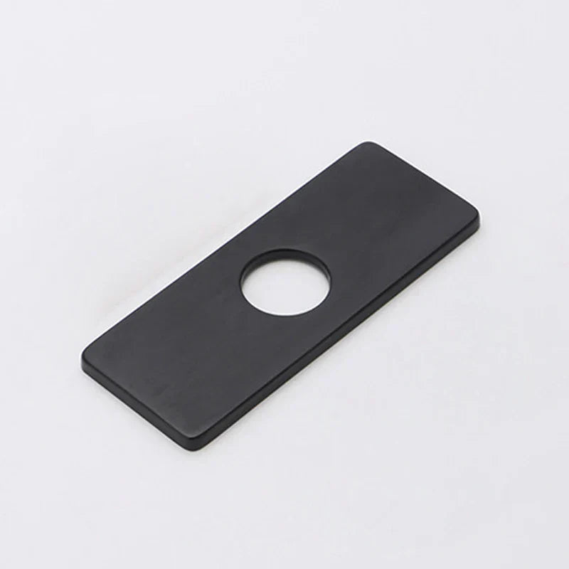 DecorBites™ 4" Hole Cover Deck Plate for Sink Faucets - Black/Gray/Gold Finishes