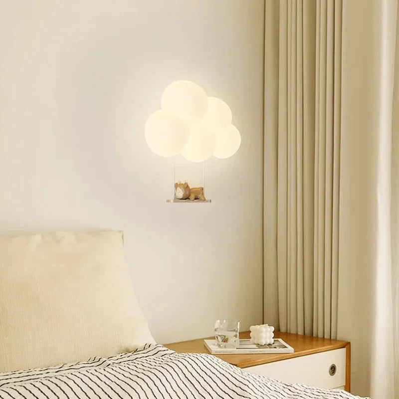 Decorbites™ Kinderzimmer LED-Tier-Wandlampen - Affe Hase Wolke Design