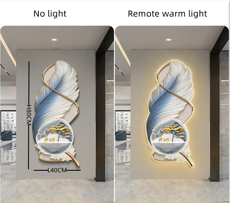 Decorbites™ LED-Wandleuchte: Moderne kreative Dekoration für Schlafzimmer, Wohnzimmer, Arbeitszimmer, Treppenhaus