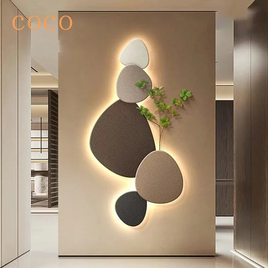 Decorbites™ Grüne Pflanzen-Wandlampe für modernes Wohnzimmer-Dekor