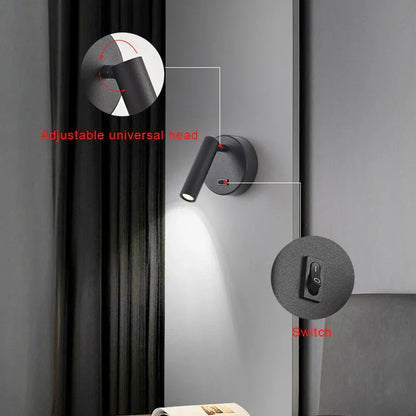 Decorbites™ LED-Wandleuchte Moderne Spot-Leuchte Innenbeleuchtung für Wohnzimmer & Schlafzimmer