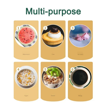 Decorbites™ 4-teiliges Set aus Edelstahl-Löffeln für Kaffee, Tee, Desserts und Eiscreme