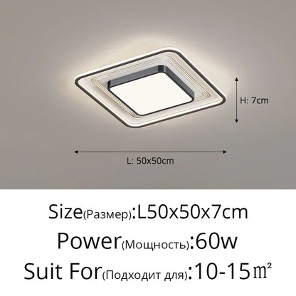Decorbites™ LED-Deckenleuchte mit Fernbedienung für Dimmen für modernes nordisches Heimdekoration