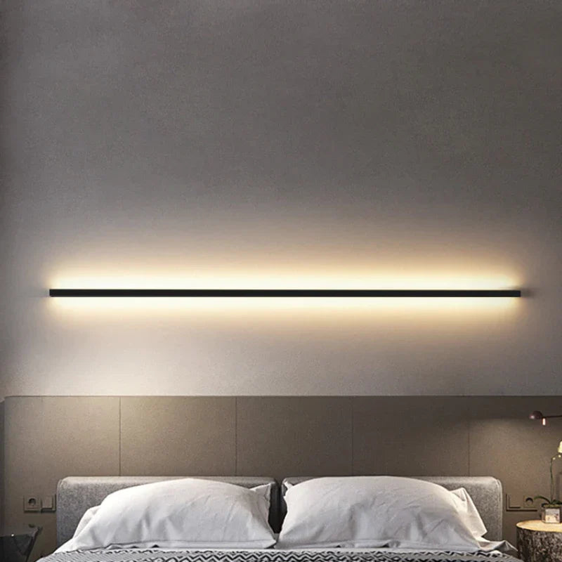 Decorbites™ LED-Wandleuchte Dimmer-Schalter Schwarz Gold Weiß Metall Wandlampen Schlafzimmer Ganglampe