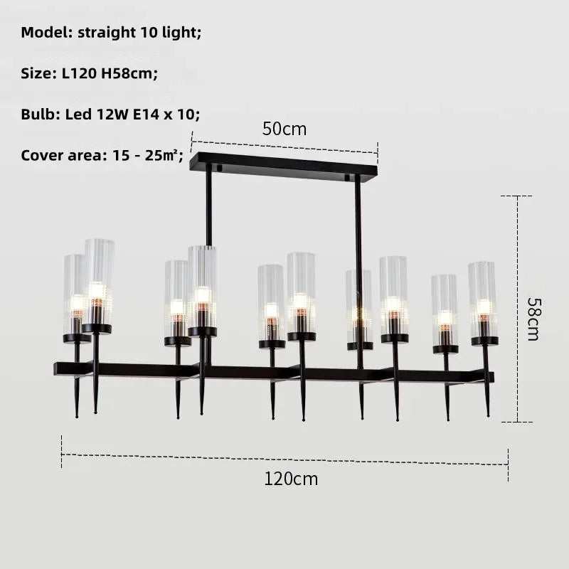 Decorbites™ Gold Metall Glas LED Anhängerleuchten Kette Hängelampe