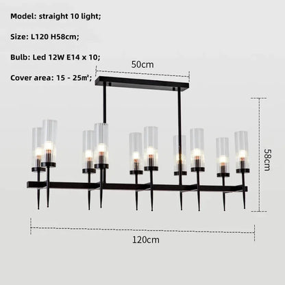 Decorbites™ Gold Metall Glas LED Anhängerleuchten Kette Hängelampe