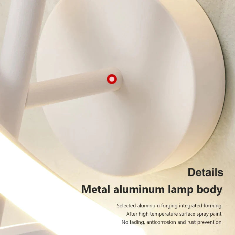 Decorbites™ LED Wandlampe: Minimalistische nordische Wandlampe für Schlafzimmer, Wohnzimmer und Flur.