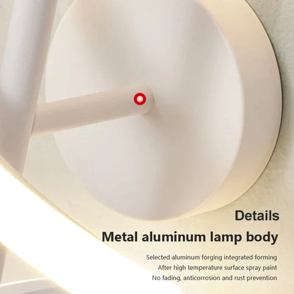 Decorbites™ LED Wandlampe: Minimalistische nordische Wandlampe für Schlafzimmer, Wohnzimmer und Flur.