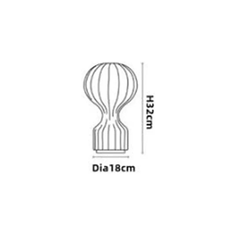 Decorbites™ Gatto Cocoon Seiden-Tischleuchte: Minimalistische japanische Kunst für Schlafzimmer, Arbeitszimmer, Hotel, Ausstellungsraum
