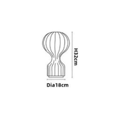 Decorbites™ Gatto Cocoon Seiden-Tischleuchte: Minimalistische japanische Kunst für Schlafzimmer, Arbeitszimmer, Hotel, Ausstellungsraum