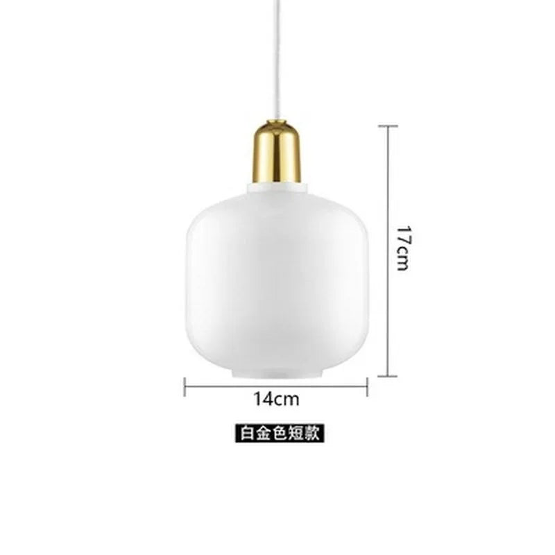 Decorbites™ Industrielle Buntglas-Hängeleuchte LED Pendellampe für Ess- und Wohnzimmer