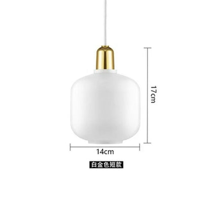 Decorbites™ Industrielle Buntglas-Hängeleuchte LED Pendellampe für Ess- und Wohnzimmer