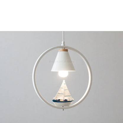 Decorbites™ Eisenring-Anhängerleuchten Kinder-Schlafzimmer Hängelampen LED-Vogelarmaturen