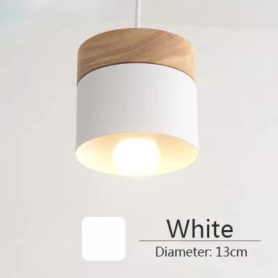Decorbites™ Bunte Holz-Eisen-Hängeleuchten für modernes nordisches Wohnzimmer-Dekor