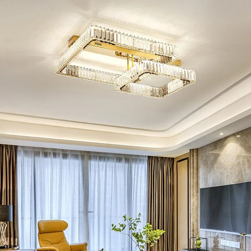 Decorbites™ Kristall dimmbare Deckenleuchte - Luxus-Leuchte für Wohnzimmer und Schlafzimmer