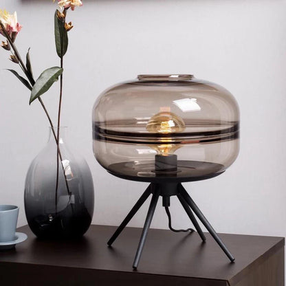 Decorbites™ Glas-Schreibtisch: Modern dekorativer LED-Wohnzimmer-Schlafzimmer kreativer Glas-Dekor-Schreibtisch