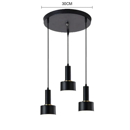 Decorbites™ Gold E27 LED Hängelampe Nordische Kronleuchter für Innenräume Wohnzimmer & Schlafzimmer
