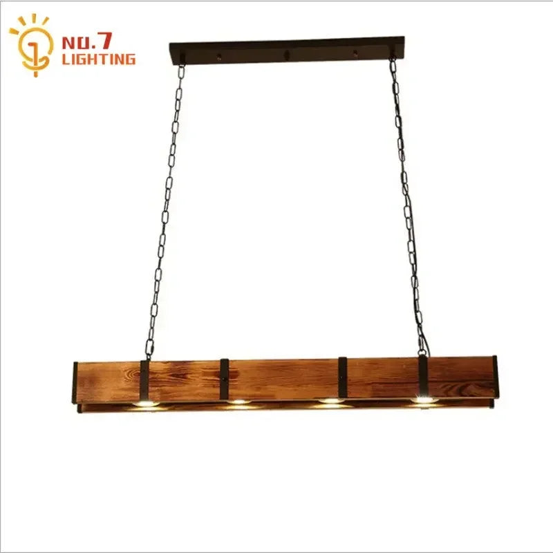 Decorbites™ Industrielle Holz-Pendantleuchten für die Einrichtung von Zuhause, Restaurant, Bar, Café