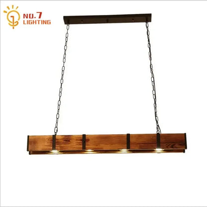 Decorbites™ Industrielle Holz-Pendantleuchten für die Einrichtung von Zuhause, Restaurant, Bar, Café