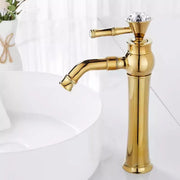 Gold Brass Basin Mixer