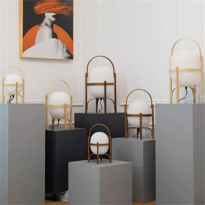 Decorbites™ Bambus-LED-Schreibtischlampe: Moderne, einfache und stilvolle Tischleuchte für die Einrichtung zu Hause