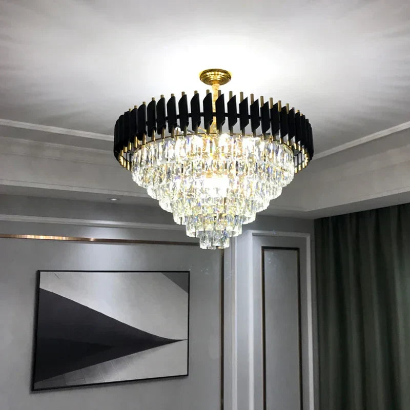 Decorbites™ Kristall-Hängeleuchter - Moderne Luxus-LED-Beleuchtung für Wohnzimmer, Esszimmer, Schlafzimmer