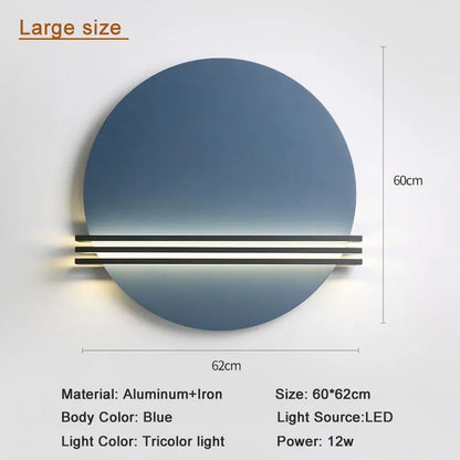 Decorbites™ Rundwandlampe: Nordischer Designer-LED-Licht für Schlafzimmer und Wohnzimmer