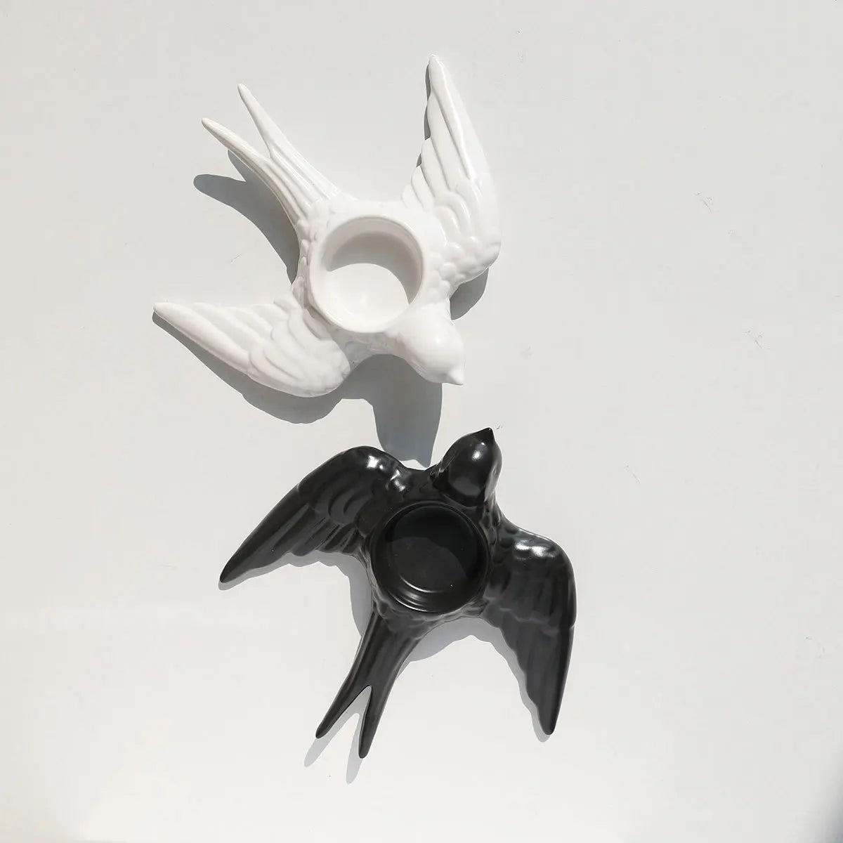Decorbites™ Goldener Vogel Keramik Kerzenhalter-Tablett Hochzeitsdekoration
