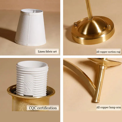 Decorbites™ Kupfer-Wandleuchte für Wohnzimmer, Schlafzimmer, Balkon – Elegante & langlebige Beleuchtung