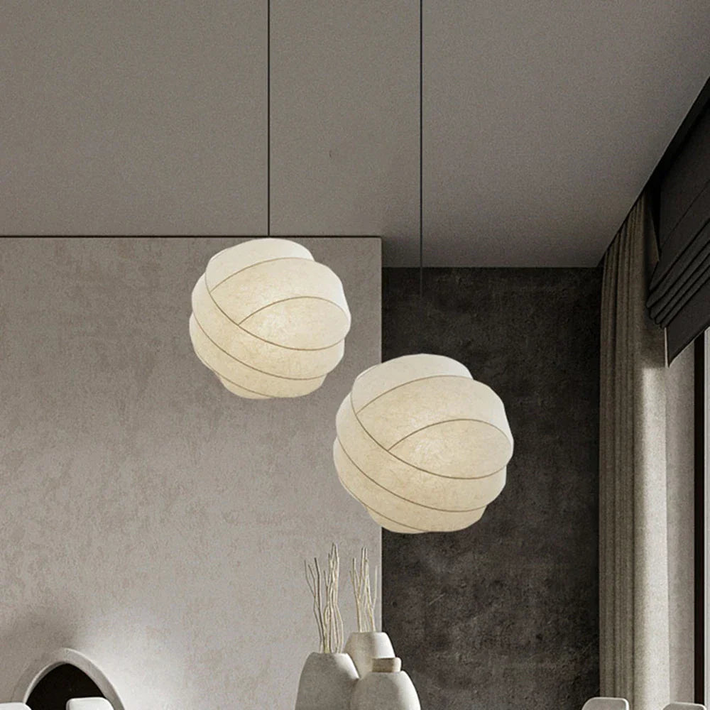 Decorbites™ Japanisches Seidenkugel-Hängeleuchte - Stilvolle Pholc Turner Hängeleuchte für die Raumdekoration
