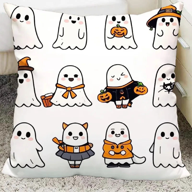 Decorbites™ Halloween-Plüsch-Kartoffelkissen für Wohnzimmer und Schlafzimmer, festliche Dekoration