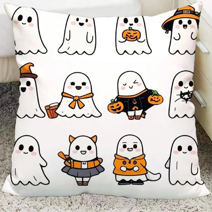 Decorbites™ Halloween-Plüsch-Kartoffelkissen für Wohnzimmer und Schlafzimmer, festliche Dekoration