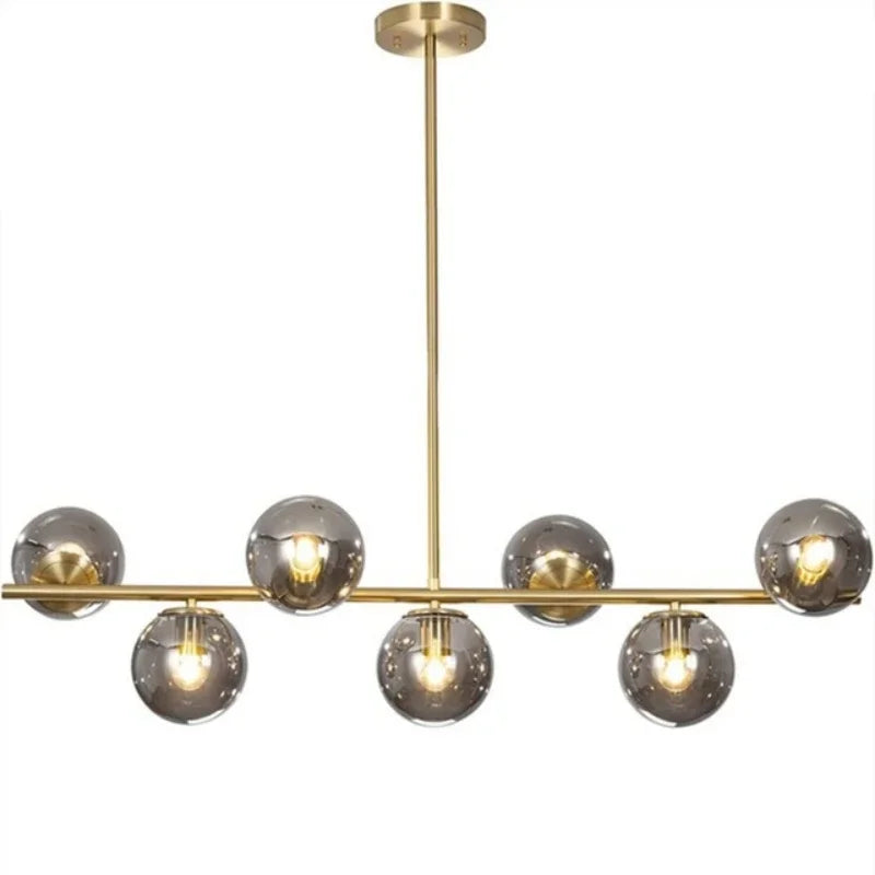 Decorbites™ Glas-Kugel-Hängeleuchter: Moderne LED-Deckenleuchte, nordischer Stil für die Hausbeleuchtung