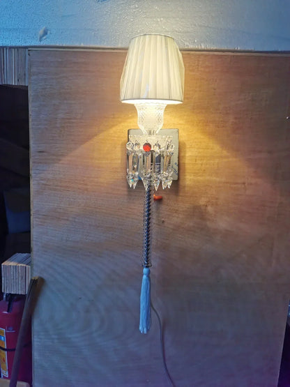 Decorbites™ Kristall-Wandleuchte: Europäischer Stil Luxus-Spiegel-Scheinwerfer für Schlafzimmer, Wohnzimmer und Esszimmer