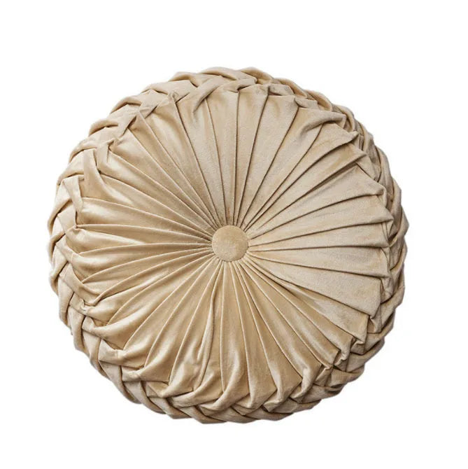 Decorbites™ Niederländisches Samt-Rund-Sitzkissen: Modernes & bequemes Rückenlehnensupport für das Wohnzimmer.