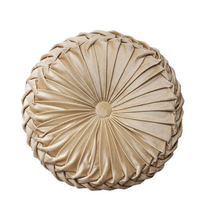 Decorbites™ Niederländisches Samt-Rund-Sitzkissen: Modernes & bequemes Rückenlehnensupport für das Wohnzimmer.