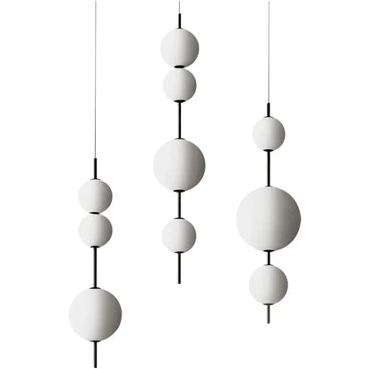 DecorBites™ Glass Ball LED Pendant Light for Modern Restaurant, Cafe, Bedroom & Kitchen