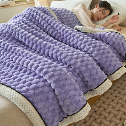 Decorbites™ Kuschelnde Korallenfleece-Bettdecke – Weich, warm und bequem für Herbst/Winter