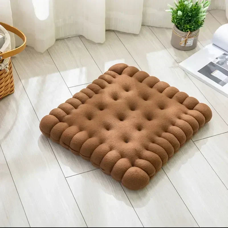 Decorbites™ Keks-Sofakissen: Weiches Sitzkissen für Stühle zur Heimdekoration und für das Wohnzimmer