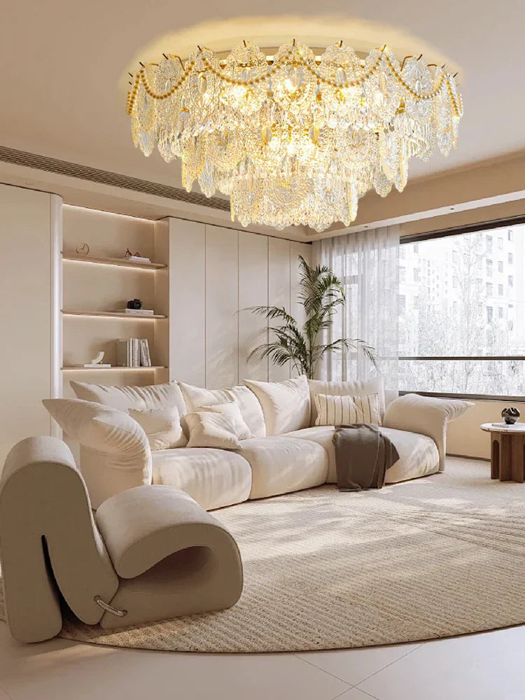 Gold Vintage Ceiling Chandelier