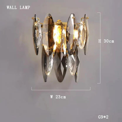 Decorbites™ Kristall 2024 Kronleuchter LED-Leuchte für die Dekoration von Ess- und Wohnzimmer