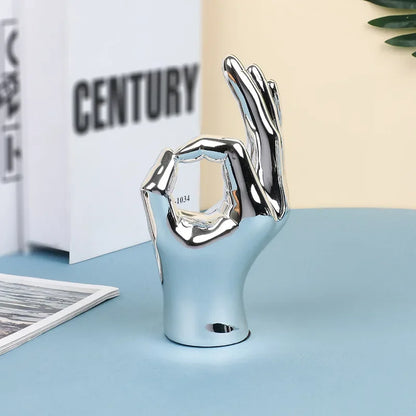 Decorbites™ Hand-Liebesgeste-Figur Skulptur für Zuhause und Schreibtisch-Dekoration