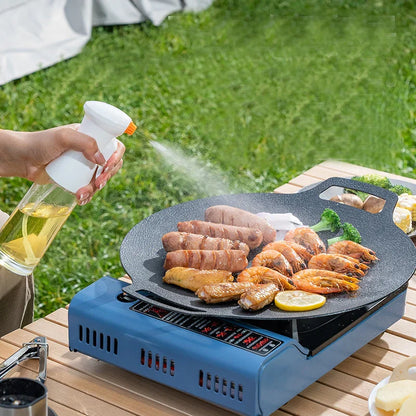 Decorbites™ Koreanisches BBQ-Grillpfanne: Runde Antihaft-Außenhähnchenpfanne für Camping & Reisen