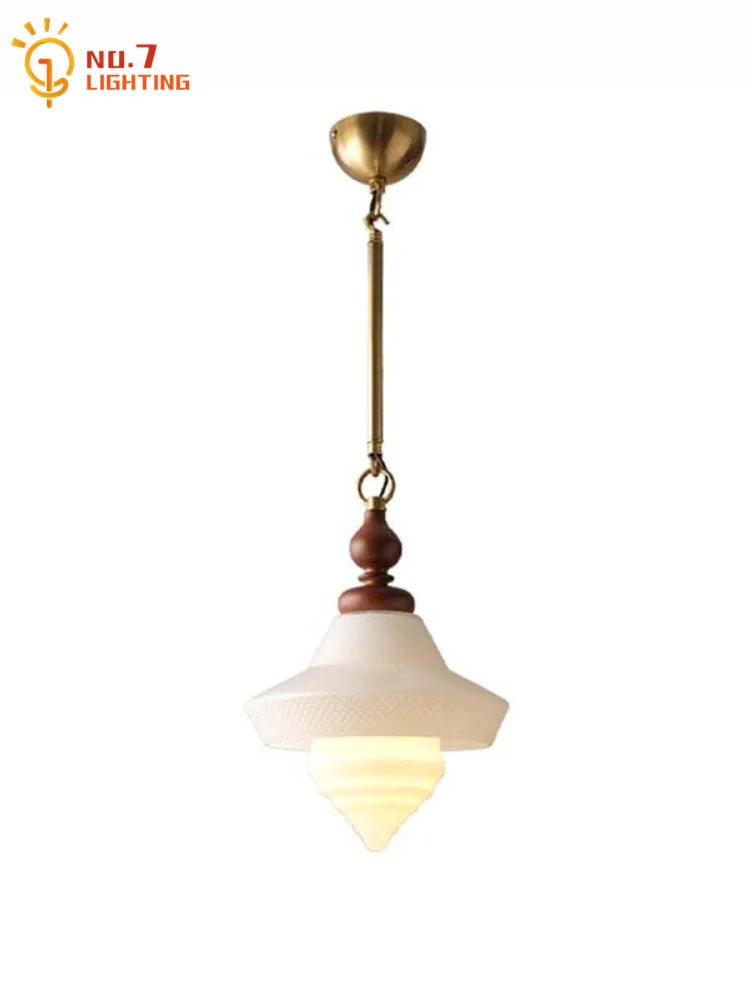Decorbites™ Gold-Lustre-Glas-Pendantleuchten LED E27 Vintage-Design Klassisch für Schlafzimmer Kücheninsel