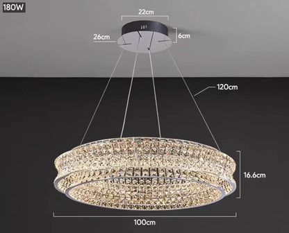Decorbites™ K9-Kristall-Luxus-Lüster für Restaurant Bar Hotel LED-Lampen